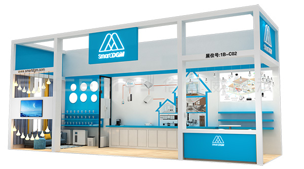 SmartDGM智能家居產(chǎn)品展會(huì)設(shè)計(jì)效果圖