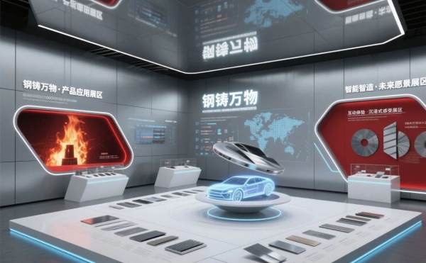 被千度鋼流燙到心跳，鋼鐵企業(yè)科技展廳也太酷了吧？