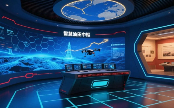 石油會“開口說話”？這座油田文化展廳讓巖芯數(shù)據(jù)活了！